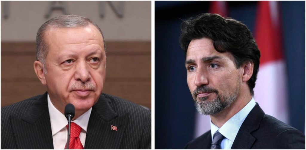 Erdogan and Trudeau
